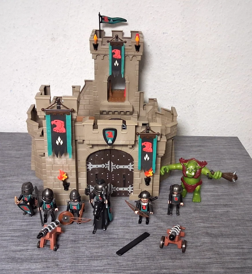 Playmobil Falcon Knights Castle with TROLL to Knights Castle 6001 4865 Knights * BVBV * - Image 1 of 4