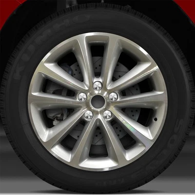 18x8 Factory Wheel (Bright Sparkle Silver) For 2012-2015 Buick Verano - Image 1 of 4