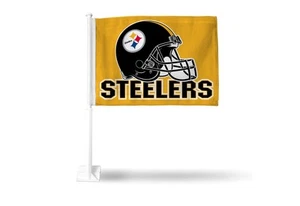 Pittsburgh Steelers Car Flag - Picture 1 of 1