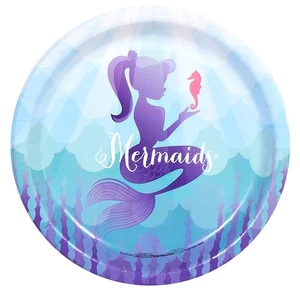 Mermaids Under the Sea Dinner Plates - Picture 1 of 1