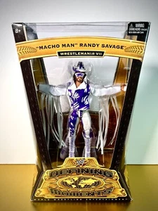 2010 WWE Defining Moments Figure - “MACHO KING” RANDY SAVAGE (Wrestlemania VII) - Picture 1 of 7