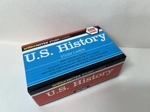 Spark Notes Study Cards – U.S. History – 600 Cards – Like New - Picture 1 of 4