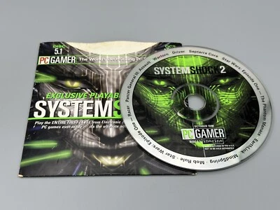 VTG PC Gamer Magazine CD ROM Demo Disc System Shock 2 1999 5.1 Playable Level 1 - Image 1 of 3
