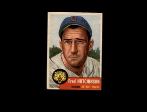 1953 Topps 72 Fred Hutchinson SP VG-EX #D1,193911
