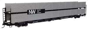 Walthers HO ~ New ~ Norfolk Western 89' Auto Rack ~ Bi-Level 412042 ~ 910-8123 - Picture 1 of 3