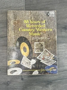 55 YEARS OF RECORDED COUNTRY WESTERN MUSIC Jerry Osborne Record Collector 1st Ed - Picture 1 of 8