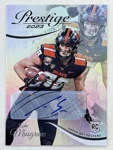 Luke Musgrave 2023 Panini Prestige Xtra Points Premium Signatures Auto RC #360 - Picture 1 of 2