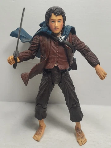 ToyBiz 2001 Lord of the Rings FOTR Frodo Figure From boat 2 Pack 2-2 Cover