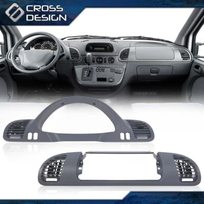 Ajuste para 2003-06 Dodge Sprinter painel painel moldura acabamento com bico A/C lado LH RH  - Imagem 1 de 4