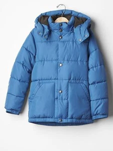 NWT Gap Kids ColdControl puffer Jacket, Blue SZ M 8  #545498  - Picture 1 of 10