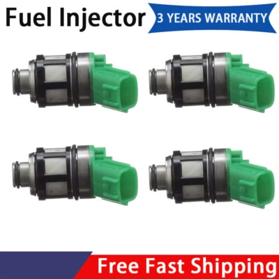 4 piezas inyector de combustible FJ397 para camioneta Nissan Frontier 2003-04 2002-08 2015 2,4 L L4 Foto 1 de 4