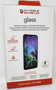Zagg Invisible Shield Glass Screen Protector for LG Q60 - Picture 1 of 2