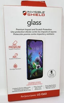 Zagg Invisible Shield Glass Screen Protector for LG Q60 - Image 1 of 2