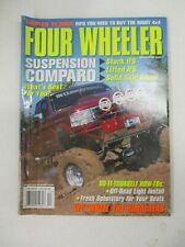 FOUR WHEELER MAGAZINE DECEMBER 2001 SUSPENSION COMPARE STOCK IFS LIFTED TRUCK
