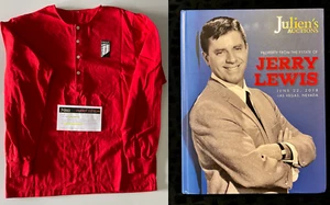 JERRY LEWIS Worn / Owned red Henley from his Clown Wardrobe JULIEN'S AUCTIONS - Bild 1 von 9