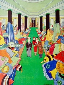 VENTA DE COJÍN VINTAGE ESTAMPADO EN COLOR 1935 - ¿TIENES UNO QUE CHILLA? - Imagen 1 de 2