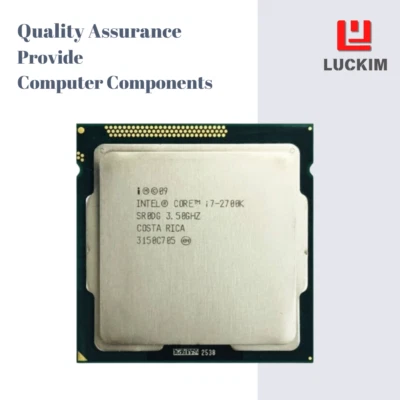 Intel Core i7-2700K CPU - Socket LGA 1155 4 Cores 8 Threads 3.5GHz 8MB L3 Cache - Image 1 of 4