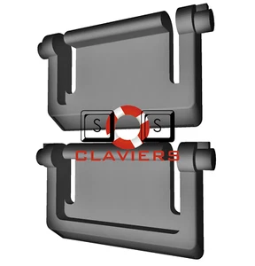 Logitech MX Mechanical Mini for Mac Keyboard Replacement Tilt Leg Stand Feet Set - Picture 1 of 5