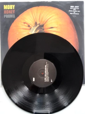 Moby – Honey PROMO  12"  vinyl record (TECHNO) 1998  in picture sleeve - Image 1 of 4