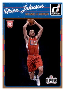 2016-17 Donruss Brice Johnson Clippers #170 NBA Rookie RC PWE - Picture 1 of 2