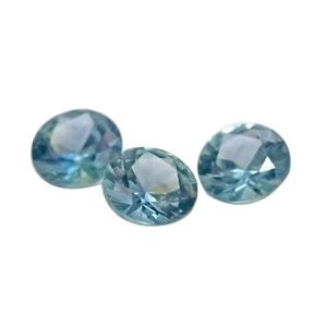 0.15Ct Excellent Round Cut 100% Certified Natural Blue Loose Diamond Set - Picture 1 of 1