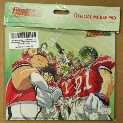 Eyeshield 21 Mousepad / Mauspad: Group ohne OVP NEU - Bild 1 von 3