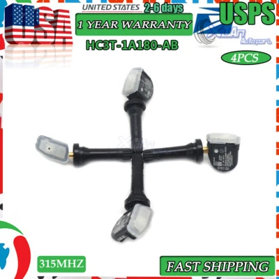TPMS For HC3T-1A180-AB Ford F-250 Super Duty 4x Tire Pressure Monitoring Sensor - Image 1 of 4