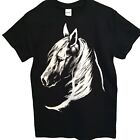 T Shirt Horse Head Profile Gildan Brand Unisex Small Black NEW NWOT More Sizes
