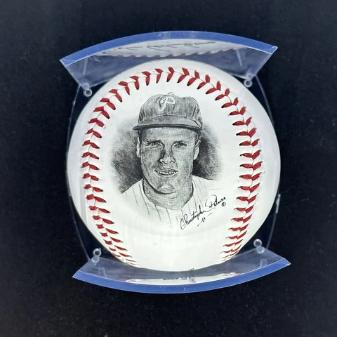 1995 Philadelphia Phillies Legends Rich Ashburn Fotoball Burger King Baseball Cover