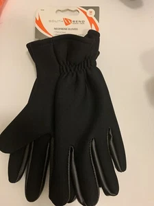 Guantes de pesca de neopreno negros multiusos South Bend secos y cálidos/medianos - Imagen 1 de 1