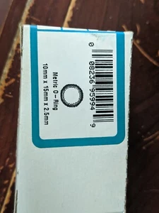 15 Metric O-Rings 10mm x 15mm x 2.5mm - Bild 1 von 3