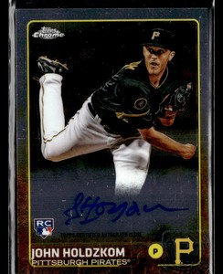 2015 Topps Chrome Rookie Autographs #ARJH John Holdzkom