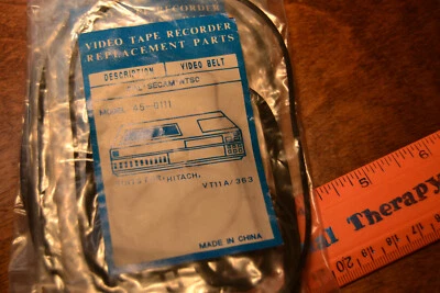 Видеомагнитофон подходит ремень набор для Hitachi видеомагнитофон-VT11A/363 45-0111 и другие - Изображение 1 из 4