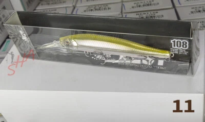 GAN CRAFT Rest Ayuja 108 14 g minnow flutuante lento #11 - Imagem 1 de 3