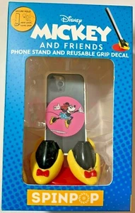 NEW SpinPop Minnie Mouse Mickey and Friends Phone Stand and Reusable Grip Decal - Picture 1 of 3
