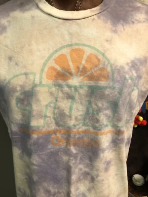 Orange crush tie-dye soda T-shirt Dr Pepper 2021 Pop Med  Vintage Look￼ - Image 1 of 4