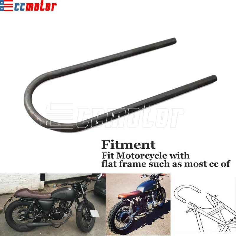 Lazo de marco de aro de asiento trasero de 7/8" para Honda CB500 750 Yamaha XS650 Suzuki GS650 850 Foto 1 de 4