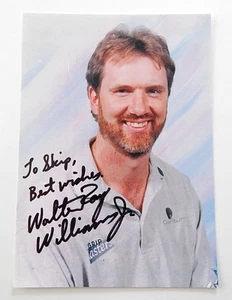 Walter Ray Williams Jr. Foto firmada autografiada por 5x7 Pro Bowler - Imagen 1 de 2
