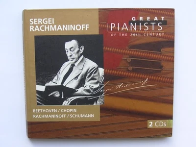 Sergei Rachmaninoff - Great Pianists of the 20th Century, Große Pianisten * 2 CD - Bild 1 von 4