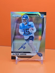 π΅βͺοΈπ΅ 2024 PANINI PRIZM JHA'QUAN JACKSON #352 AUTOGRAFO TITANS π΅βͺοΈπ΅ - Foto 1 di 2