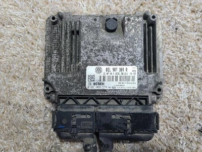2010 Volkswagen Golf ECU Engine Control Unit Module 03L 907 309 R - Image 1 of 4