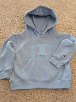 Sudadera con Capucha Champion Niño Pequeño Talla 3T Auténtica Ropa Deportiva Usada en Excelente Condición Foto 1 de 4
