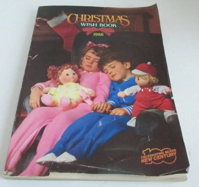 VINTAGE 1986 Sears Wish Book Christmas Holiday Catalog + EXTRAS / INSERTS — 第 1/4 张图片