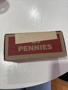 UnSearch, Unopened, Sealed Box Of Pennies $25 Face Value, Discontinued ￼ - Picture 1 of 4