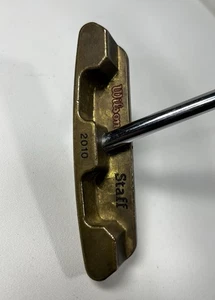 WILSON STAFF 2010 MILLED BRASS 34.5" CENTER SHAFTED RIGHT HANDED PUTTER - Picture 1 of 6