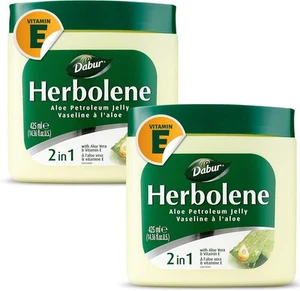 Dabur Herbolene Aloe Vera Gel Petroleum Jelly 14.36 Fl Oz (Pack of 2) - Picture 1 of 6