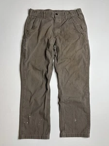 Pantaloni da lavoro Carhartt in tela vestibilità rilassata B299 MUS uomo 34 x 30 - Foto 1 di 15
