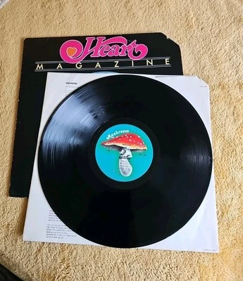 Heart журнал 1978 винил LP грибы записи 1-е издание винтажный - Изображение 1 из 4