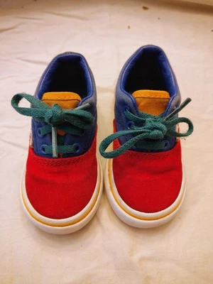 Vans 学步儿童 Era Primary Block 鞋 Lapis 蓝色/真白色 5.0 码 学步儿童 — 第 1/4 张图片