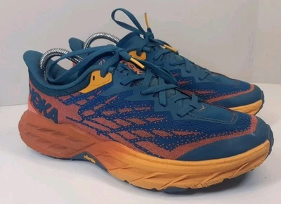 Zapatillas de senderismo Hoka Speedgoat 5 para mujer 10,5 B Harbor azul coral Foto 1 de 4